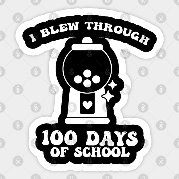 Cute Gumball I Blew Through 100 Days of School Sticker by BEZZAIM